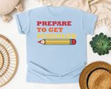 Prepare To Get Schooled in Chambray Comfort Colors 1717 tee