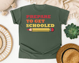 Prepare To Get Schooled in Moss Comfort Colors 1717 tee