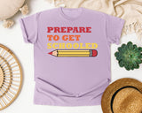 Prepare To Get Schooled in Orchid Comfort Colors 1717 tee