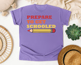 Prepare To Get Schooled in Violet Comfort Colors 1717 tee