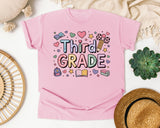 Third Grade Pastel in Blossom Comfort Colors 1717 tee