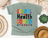 School Health Squad in Bay Comfort Colors 1717 tee