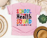 School Health Squad in Blossom Comfort Colors 1717 tee