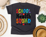 School Health Squad in Graphite Comfort Colors 1717 tee