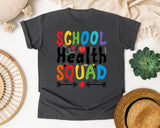 School Health Squad in Pepper Comfort Colors 1717 tee