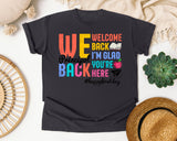 Welcome Back Principal in Graphite Comfort Colors 1717 tee