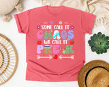 Some Call It Chaos We Call It Pre-K in Watermelon Comfort Colors 1717 tee