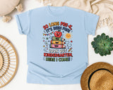 So Long Pre-K It's Been Fun in Chambray Comfort Colors 1717 tee