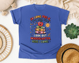 So Long Pre-K It's Been Fun in Flo Blue Comfort Colors 1717 tee