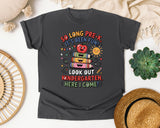 So Long Pre-K It's Been Fun in Pepper Comfort Colors 1717 tee