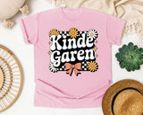 Kindergarten Daisy Bow in Blossom Comfort Colors 1717 tee