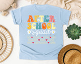 After School Squad in Chambray Comfort Colors 1717 tee