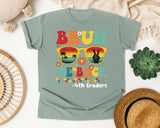 Bruh We Back 4th Graders in Bay Comfort Colors 1717 tee