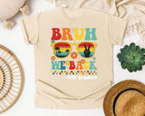 Bruh We Back 4th Graders in Ivory Comfort Colors 1717 tee