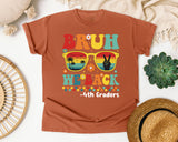Bruh We Back 4th Graders in Yam Comfort Colors 1717 tee