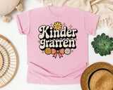Kindergarten Retro Daisy in Blossom Comfort Colors 1717 tee
