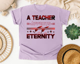 A Teacher Affects Eternity in Orchid Comfort Colors 1717 tee