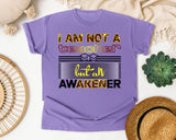 I Am Not A Teacher But An Awakener Bold in Violet Comfort Colors 1717 tee