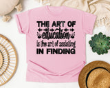 The Art Of Education in Blossom Comfort Colors 1717 tee