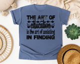 The Art Of Education in Blue Jean Comfort Colors 1717 tee