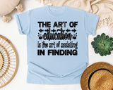 The Art Of Education in Chambray Comfort Colors 1717 tee