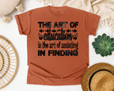 The Art Of Education in Yam Comfort Colors 1717 tee