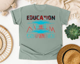 Education Breeds Confidence in Bay Comfort Colors 1717 tee