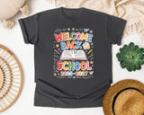 Welcome Back To School Book 2026-2027 Bright in Pepper Comfort Colors 1717 tee