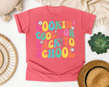 Lookin Cool For Back To School Retro in Watermelon Comfort Colors 1717 tee