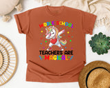 Middle School Teachers Are Magical Unicorn in Yam Comfort Colors 1717 tee