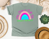My Class Is Full Of Sweet Hearts in Bay Comfort Colors 1717 tee
