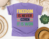 Violet Comfort Colors t-shirt
