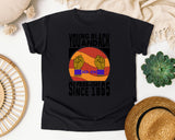 Black Comfort Colors t-shirt
