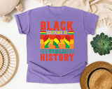 Violet Comfort Colors t-shirt