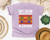 Orchid Comfort Colors t-shirt