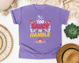 Violet Comfort Colors t-shirt