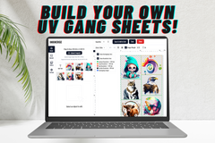 build your UV gang sheets