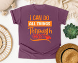 Berry Comfort Colors t-shirt