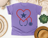 Violet Comfort Colors t-shirt