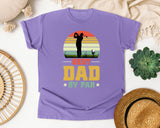 Best Dad By Far Golf graphic tee in Violet