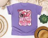 Im Just Here For The Halftime Show graphic tee in Violet