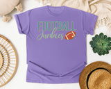 Football Junkies graphic tee in Violet