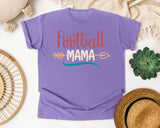 Football Mama Arrow Red graphic tee in Violet