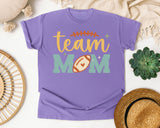Team Mom Football graphic tee in Violet
