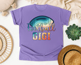 Football Gigi graphic tee in Violet