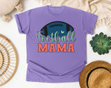 Football Mama Arch graphic tee in Violet