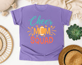 Cheer Mom Squad graphic tee in Violet