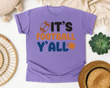 Its Football Yall graphic tee in Violet
