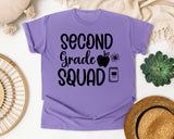 Second Grade Squad Atom graphic tee in Violet