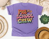 Preschool Crew Bow graphic tee in Violet